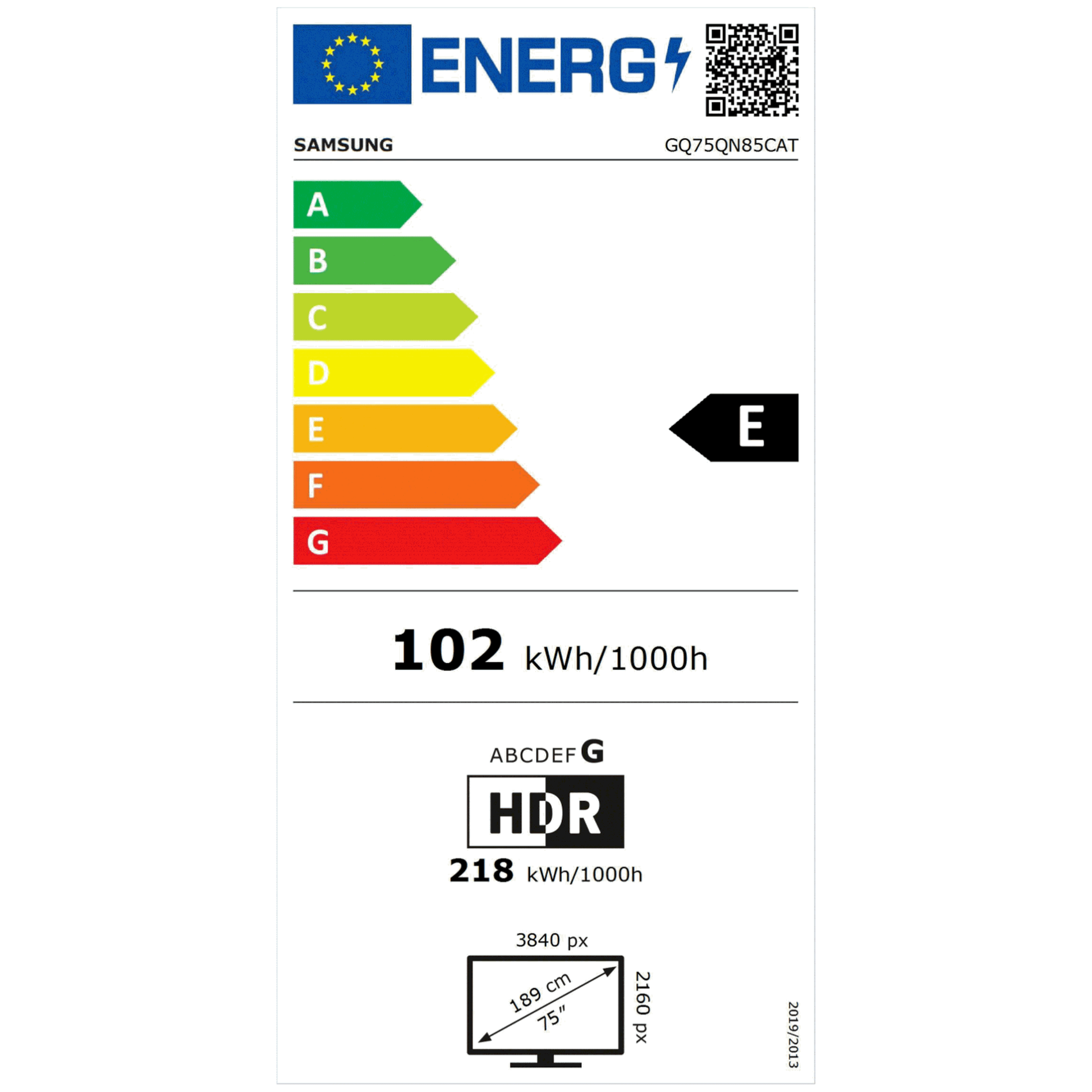 Samsung GQ75QN85CAT - 75* - 189cm - HiFi - Profis Darmstadt